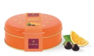 DOMORI SCATOLA REGALO LATTA GR.200 ARANCIA RICOPER